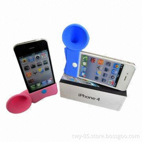 Silicone Horn Stand for iPhone 4/4S